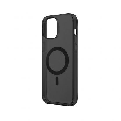 Uniq LifePro Xtreme Magnetic Case - хибриден удароустойчив кейс с MagSafe за iPhone 14 (черен-прозрачен) 3