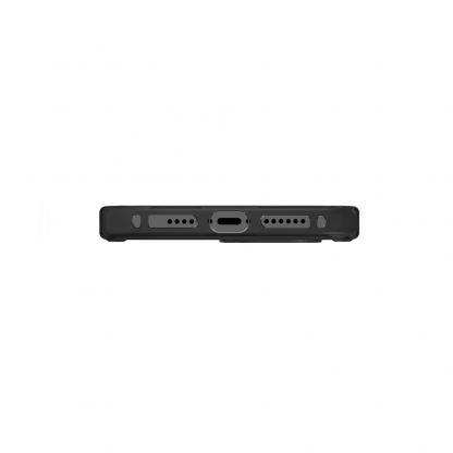 Uniq LifePro Xtreme Magnetic Case - хибриден удароустойчив кейс с MagSafe за iPhone 14 (черен-прозрачен) 5