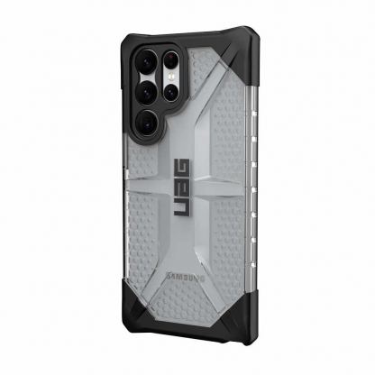 Urban Armor Gear Plasma Case - удароустойчив хибриден кейс за Samsung Galaxy S23 Ultra (прозрачен) 6