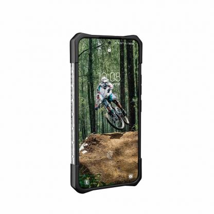 Urban Armor Gear Plasma Case - удароустойчив хибриден кейс за Samsung Galaxy S23 Plus (прозрачен) 5