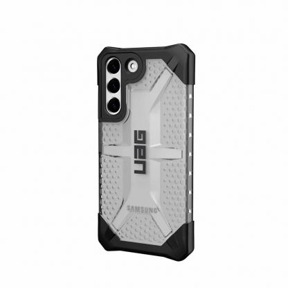 Urban Armor Gear Plasma Case - удароустойчив хибриден кейс за Samsung Galaxy S23 (прозрачен) 2