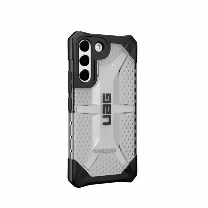 Urban Armor Gear Plasma Case - удароустойчив хибриден кейс за Samsung Galaxy S23 (прозрачен) 3