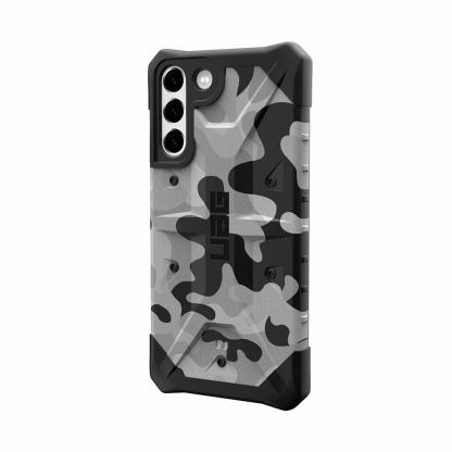 Urban Armor Gear Pathfinder SE Camo Case - удароустойчив хибриден кейс за Samsung Galaxy S23 Plus (сив камуфлаж) 2