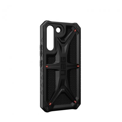 Urban Armor Gear Monarch Kevlar Case - удароустойчив хибриден кейс за Samsung Galaxy S23 (черен-кевлар) 2