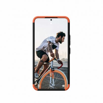Urban Armor Gear Civilian Case - удароустойчив хибриден кейс за Samsung Galaxy S23 (черен) 5