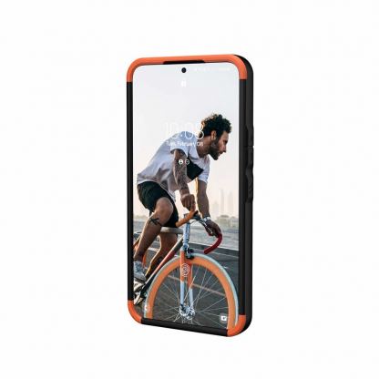 Urban Armor Gear Civilian Case - удароустойчив хибриден кейс за Samsung Galaxy S23 (черен) 8