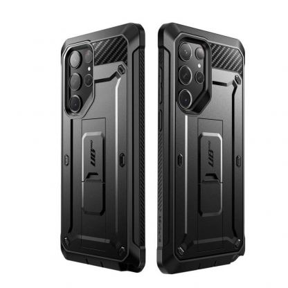 i-Blason SUPCASE Unicorn Beetle Pro Case - удароустойчив хибриден кейс за Samsung Galaxy S23 Ultra (черен) 2