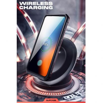 i-Blason SUPCASE Unicorn Beetle Pro Case - удароустойчив хибриден кейс за Samsung Galaxy S23 Ultra (черен) 7