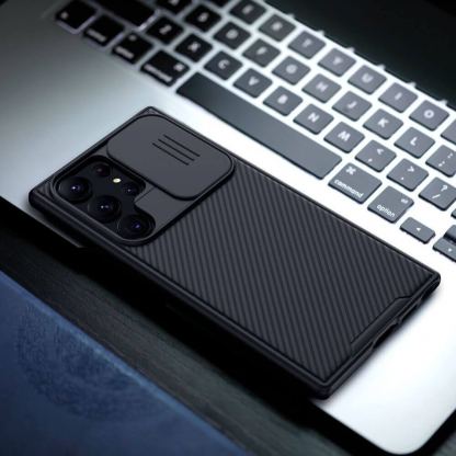 Nillkin CamShield Pro Case - хибриден удароустойчив кейс за Samsung Galaxy S23 Ultra (черен) 5