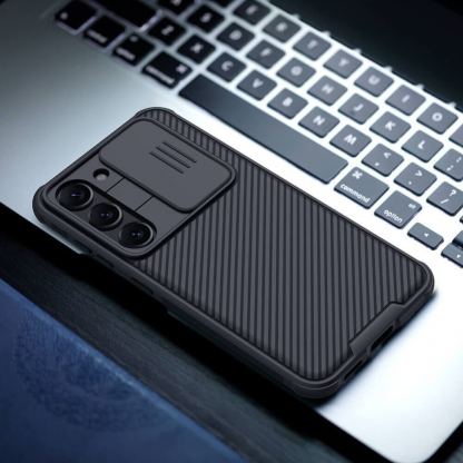 Nillkin CamShield Pro Case - хибриден удароустойчив кейс за Samsung Galaxy S23 (черен) 7