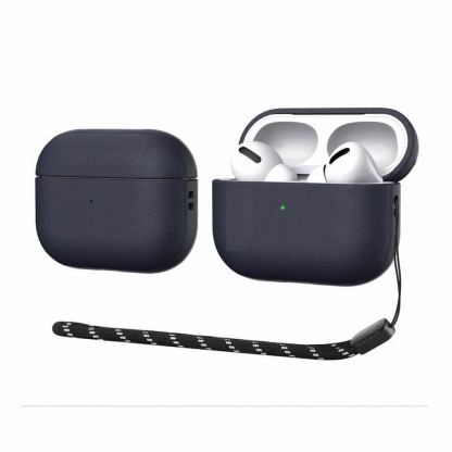 Dux Ducis AirPods Pro 2 Plen Serires Premium Case - силиконов (TPU) калъф с връзка за ръка за Apple AirPods Pro 2, AirPods Pro (тъмносин) 2