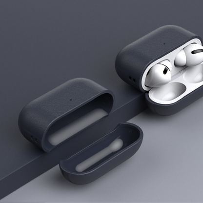 Dux Ducis AirPods Pro 2 Plen Serires Premium Case - силиконов (TPU) калъф с връзка за ръка за Apple AirPods Pro 2, AirPods Pro (тъмносин) 8