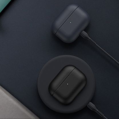 Dux Ducis AirPods Pro 2 Plen Serires Premium Case - силиконов (TPU) калъф с връзка за ръка за Apple AirPods Pro 2, AirPods Pro (тъмносин) 11
