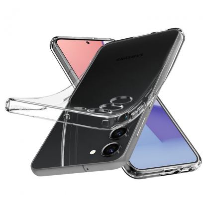 Spigen Liquid Crystal Case - тънък силиконов (TPU) калъф за Samsung Galaxy S23 (прозрачен)  7
