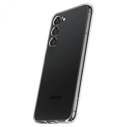 Spigen Liquid Crystal Case - тънък силиконов (TPU) калъф за Samsung Galaxy S23 (прозрачен)  8