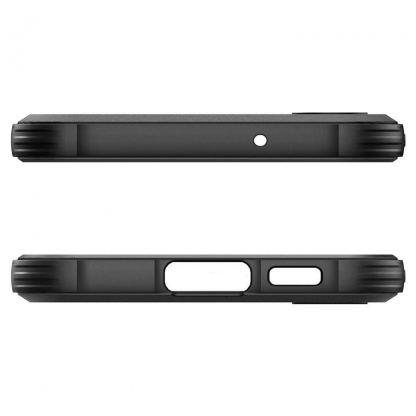 Spigen Rugged Armor Case - тънък качествен силиконов (TPU) калъф за Samsung Galaxy S23 Plus (черен) 2
