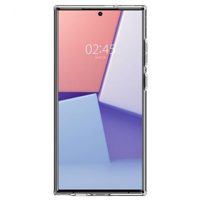 Spigen Liquid Crystal Case - тънък силиконов (TPU) калъф за Samsung Galaxy S23 Ultra (прозрачен)  4