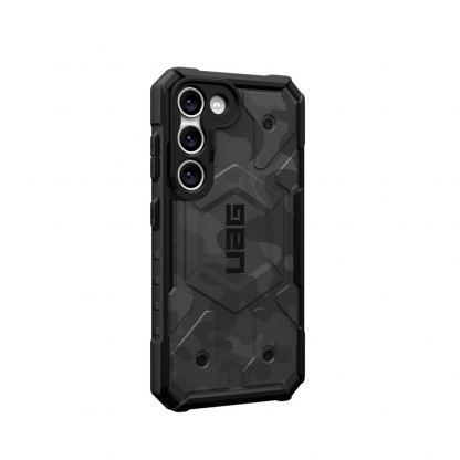 Urban Armor Gear Pathfinder SE Camo Case - удароустойчив хибриден кейс за Samsung Galaxy S23 (сив камуфлаж) 3