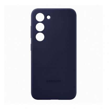 Samsung Silicone Cover Case EF-PS911TNE - оригинален силиконов кейс за Samsung Galaxy S23 (тъмносин) 4