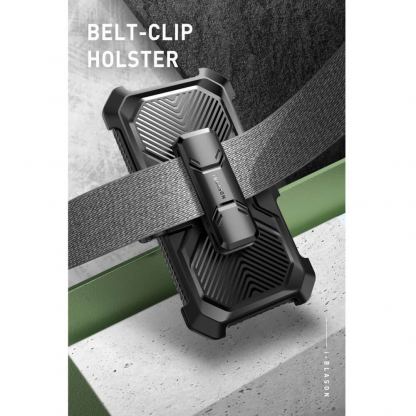 i-Blason SUPCASE ArmorBox Case - удароустойчив хибриден кейс с вграден протектор за дисплея за Samsung Galaxy S23 Ultra (зелен) 7