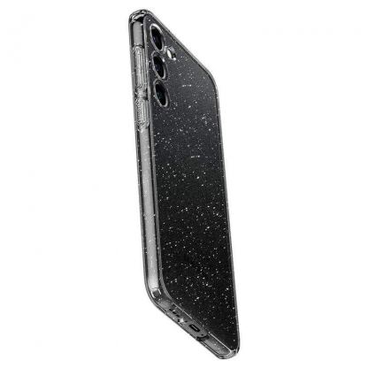 Spigen Liquid Crystal Glitter Case - тънък силиконов (TPU) калъф за Samsung Galaxy S23 (прозрачен) 9