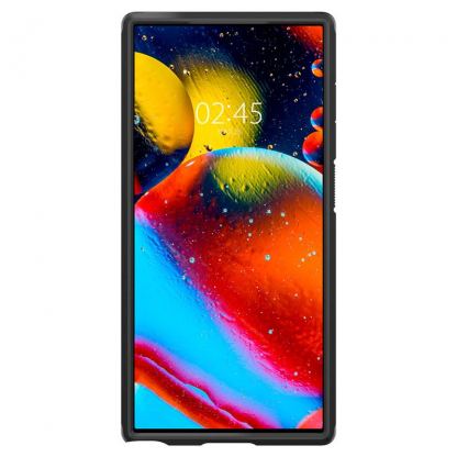 Spigen Tough Armor Case - хибриден кейс с най-висока степен на защита за Samsung Galaxy S23 Ultra (черен) 3