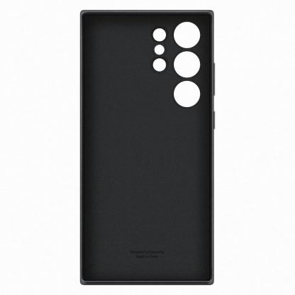 Samsung Leather Cover EF-VS918LB - оригинален кожен кейс (естествена кожа) за Samsung Galaxy S23 Ultra (черен) 6