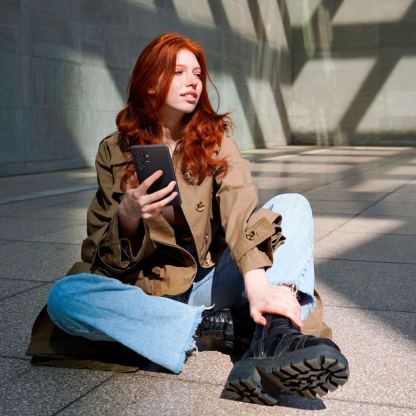 Spigen Liquid Air Case - силиконов (TPU) калъф с висока степен на защита за Samsung Galaxy S23 Ultra (черен) 16