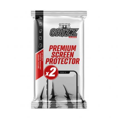 GrizzGlass HybridGlass Camera Glass Set - 2 комплекта предпазни стъклени лещи за камерата на Samsung Galaxy S23 Ultra (прозрачен) 2