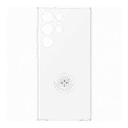 Samsung Clear Gadget Cover EF-XS918CT оригинален поликарбонатов кейс с поставка за Samsung Galaxy S23 Ultra (прозрачен) 4