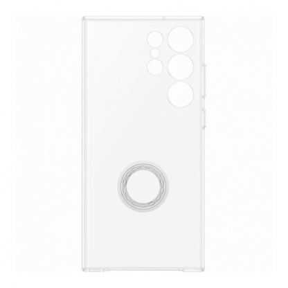 Samsung Clear Gadget Cover EF-XS918CT оригинален поликарбонатов кейс с поставка за Samsung Galaxy S23 Ultra (прозрачен) 6