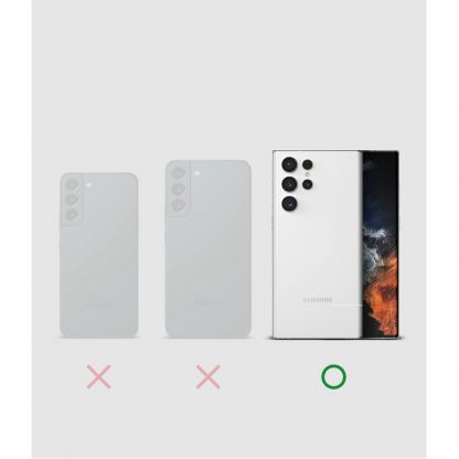 Ringke Air Case - силиконов (TPU) калъф за Samsung Galaxy S23 Ultra (прозрачен) 4