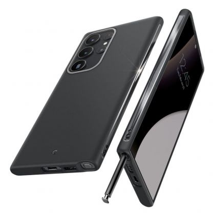 Spigen Cyrill Color Brick Case - силиконов (TPU) калъф с висока степен на защита за Samsung Galaxy S23 Ultra (сив) 12