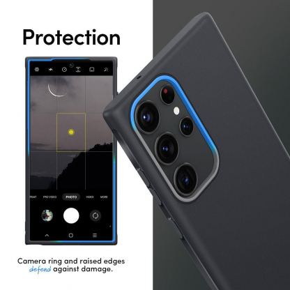 Spigen Cyrill Color Brick Case - силиконов (TPU) калъф с висока степен на защита за Samsung Galaxy S23 Ultra (сив) 14