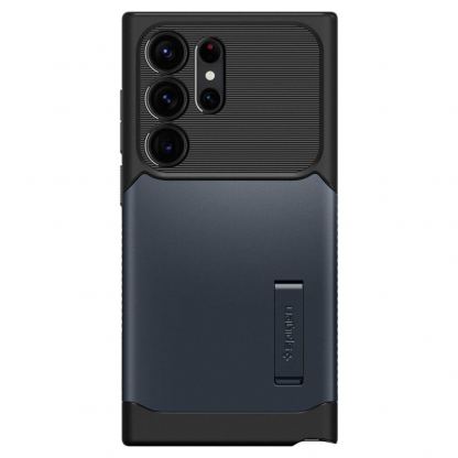 Spigen Slim Armor Case - хибриден кейс с висока степен на защита за Samsung Galaxy S23 Ultra (тъмнносив) 2