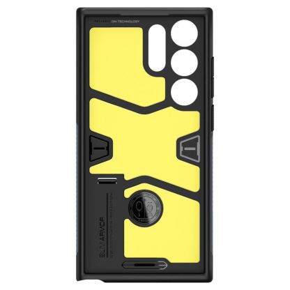 Spigen Slim Armor Case - хибриден кейс с висока степен на защита за Samsung Galaxy S23 Ultra (тъмнносив) 4