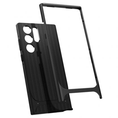 Spigen Neo Hybrid Case - хибриден кейс с висока степен на защита за Samsung Galaxy S23 Ultra (черен) 8