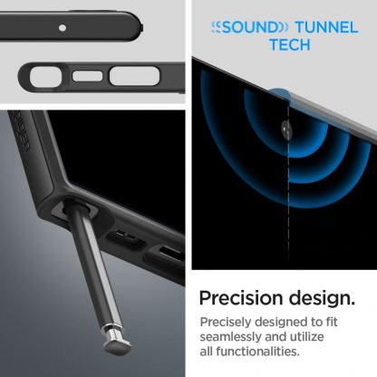 Spigen Neo Hybrid Case - хибриден кейс с висока степен на защита за Samsung Galaxy S23 Ultra (черен) 13