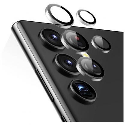 ESR Camera Lens Protector - предпазни стъклени защитни лещи за камерата на Samsung Galaxy S23 Ultra (прозрачен)