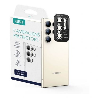 ESR Camera Lens Protector - предпазни стъклени защитни лещи за камерата на Samsung Galaxy S23 Ultra (прозрачен) 8