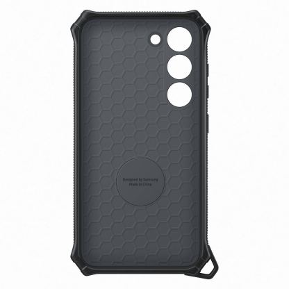 Samsung Rugged Gadget Cover EF-RS916CBEGWW - оригинален хибриден кейс със слот за карти и вградена поставка за Samsung Galaxy S23 Plus (черен-сив)  3