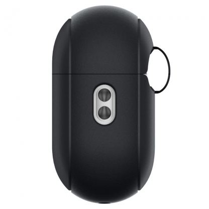 Spigen AirPods Pro 2 Silicone Fit Case - силиконов калъф с връзка за ръка за Apple AirPods Pro 2 (черен) 4
