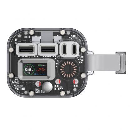 4smarts Power Bank Lucid Ultra 40000 mAh 100W - външна батерия с 2xUSB-A, 2xUSB-C и технология за бързо зареждане (черен) 11