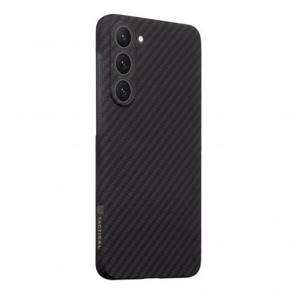 Tactical MagForce Aramid Case - кевларен кейс с MagSafe за Samsung Galaxy S23 Plus (черен)  2