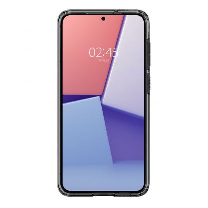 Spigen Liquid Crystal Case - тънък силиконов (TPU) калъф за Samsung Galaxy S23 Plus (сив)  3