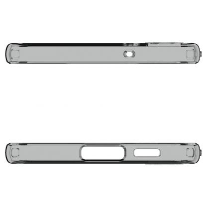 Spigen Liquid Crystal Case - тънък силиконов (TPU) калъф за Samsung Galaxy S23 Plus (сив)  5