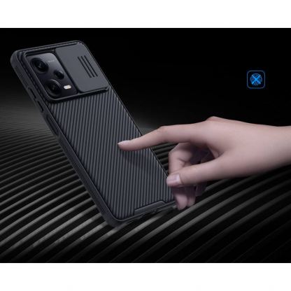 Nillkin CamShield Pro Case - хибриден удароустойчив кейс за Xiaomi Redmi Note 12 Pro 5G, Xiaomi Poco X5 Pro 5G (черен) 3