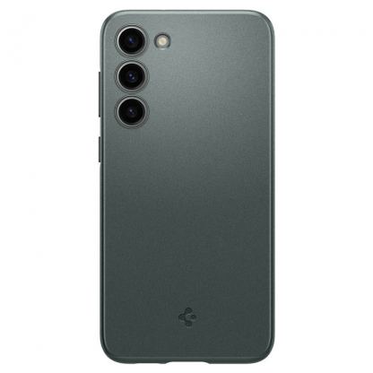 Spigen Thin Fit Case - качествен тънък матиран кейс за Samsung Galaxy S23 (зелен) 2