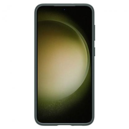 Spigen Thin Fit Case - качествен тънък матиран кейс за Samsung Galaxy S23 (зелен) 3