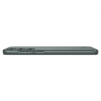 Spigen Thin Fit Case - качествен тънък матиран кейс за Samsung Galaxy S23 (зелен) 10